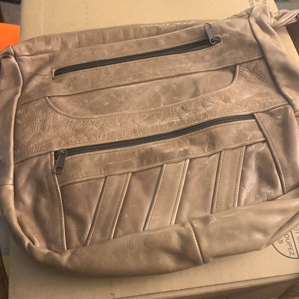 Brown woman’s purse